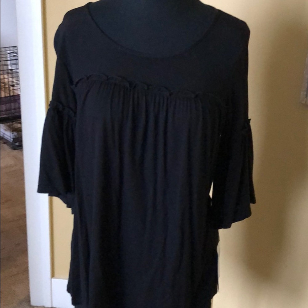 Black Yoko Blouse NWT